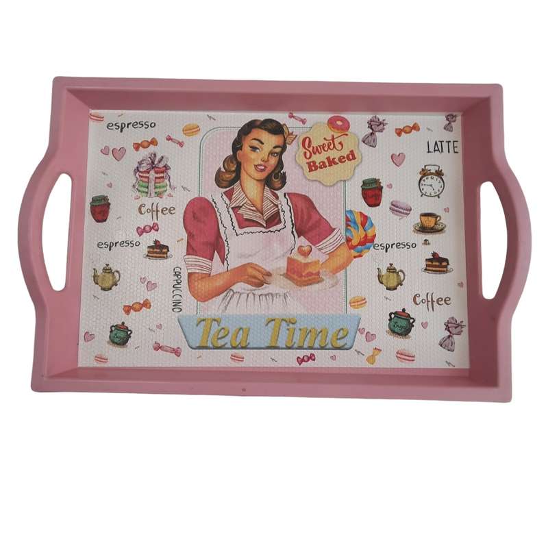 سینی مدل TEA TIME کد C107