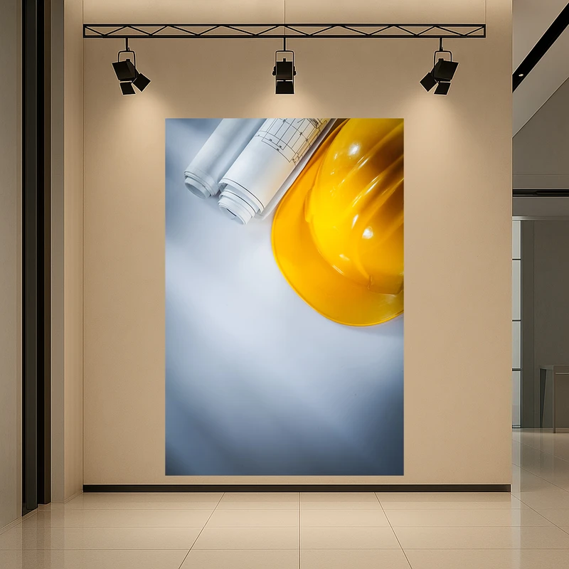 تابلو بوم طرح مخمل مهندسی مدل معماری کد AR3060594