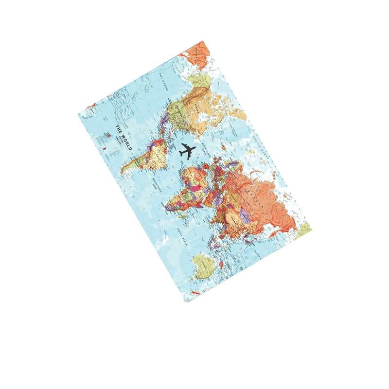 استیکر کارت طرح نقشه مدل ST-005