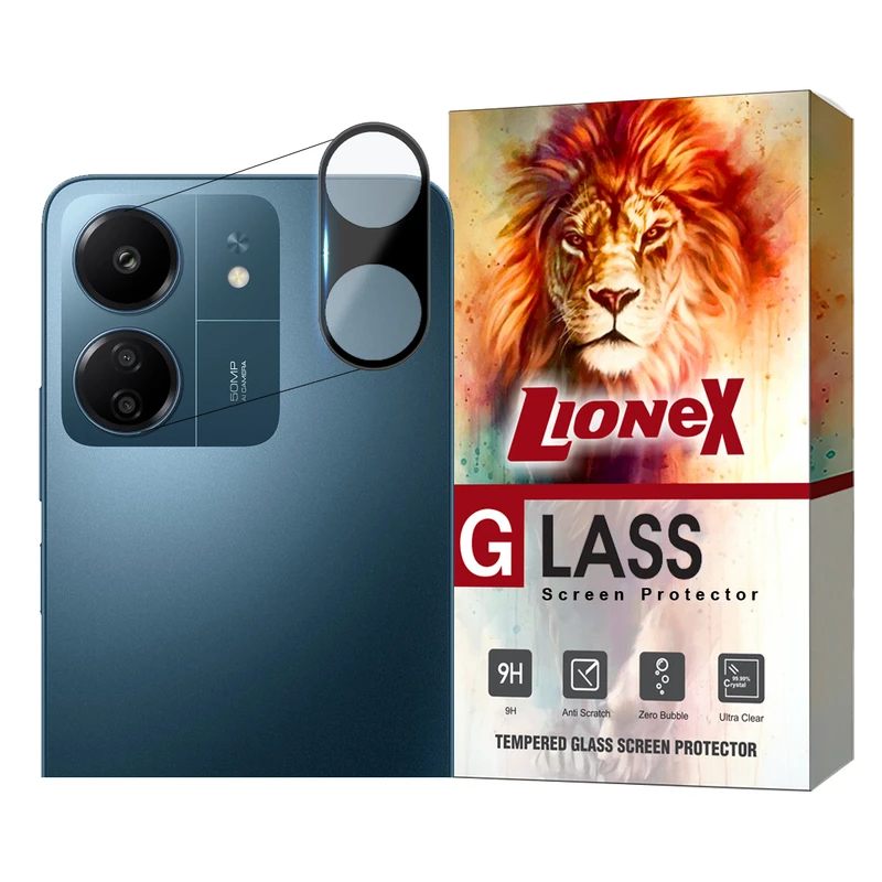 محافظ لنز دوربین  لایونکس مدل LENSFUL مناسب برای گوشی موبایل شیائومی Redmi 13C 4G / Poco C65
