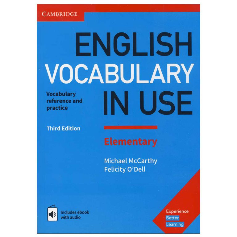 کتاب English Vocabulary In Use اثر Michael Mccarthy انتشارات کمبریدج 2 جلدی