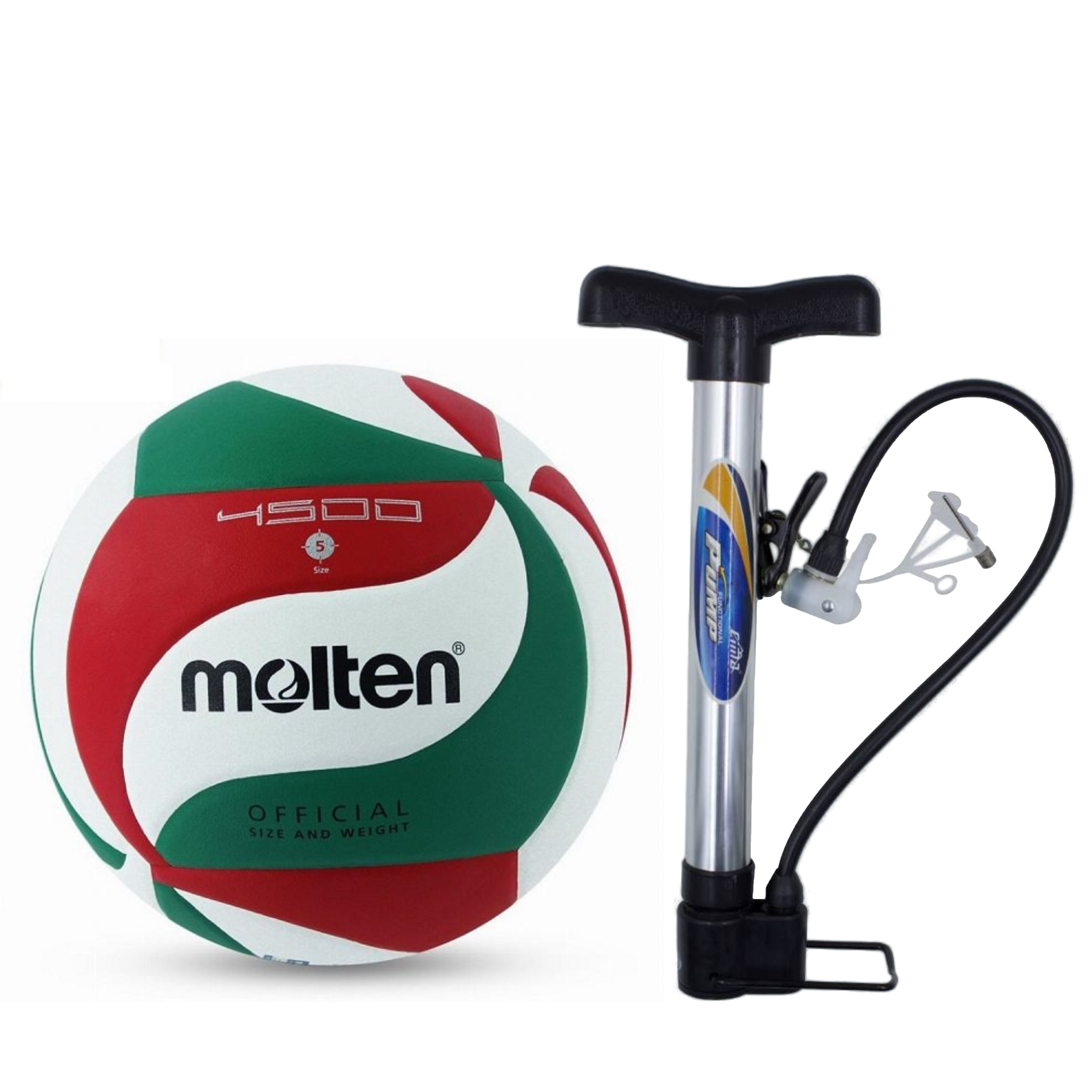 نکته خرید - قیمت روز توپ والیبال مولتن مدل V5M4500 به همراه تلمبه پامپ خرید