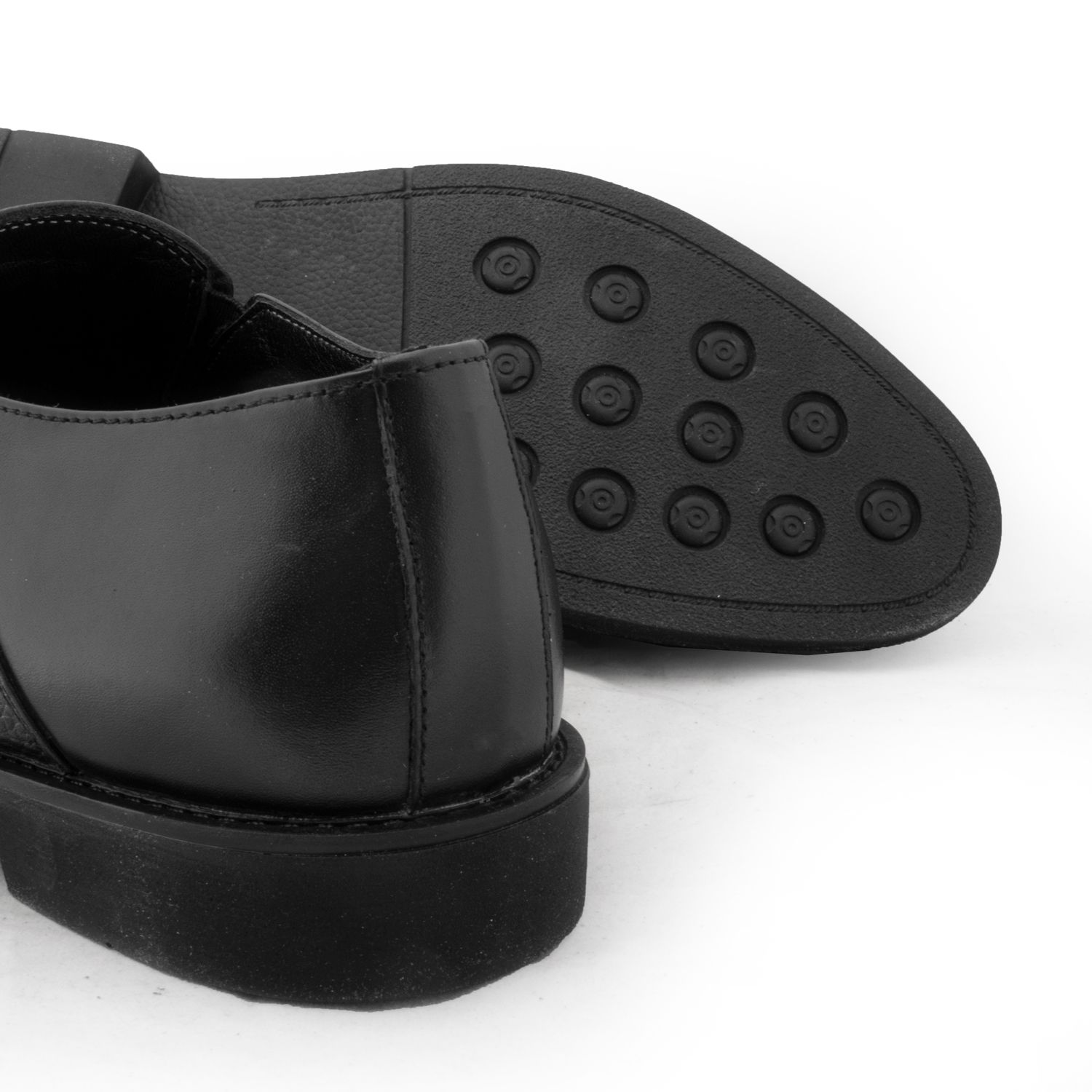 کفش مردانه چرم عطارد مدل چرم طبیعی کد SH143 -  - 11