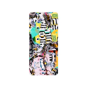 MAHOOT Collage of Teared Paper Cover Sticker for OnePlus 8