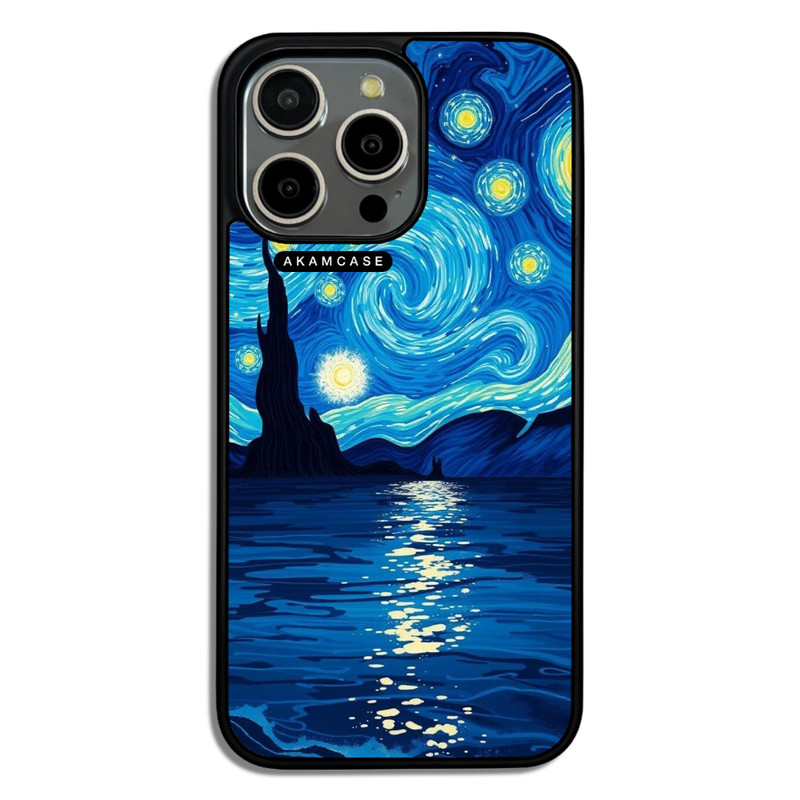 کاور آکام مدل AMC-WA15PROMAX-VANGOGH-14 مناسب برای گوشی موبایل اپل iPhone 15 Pro Max