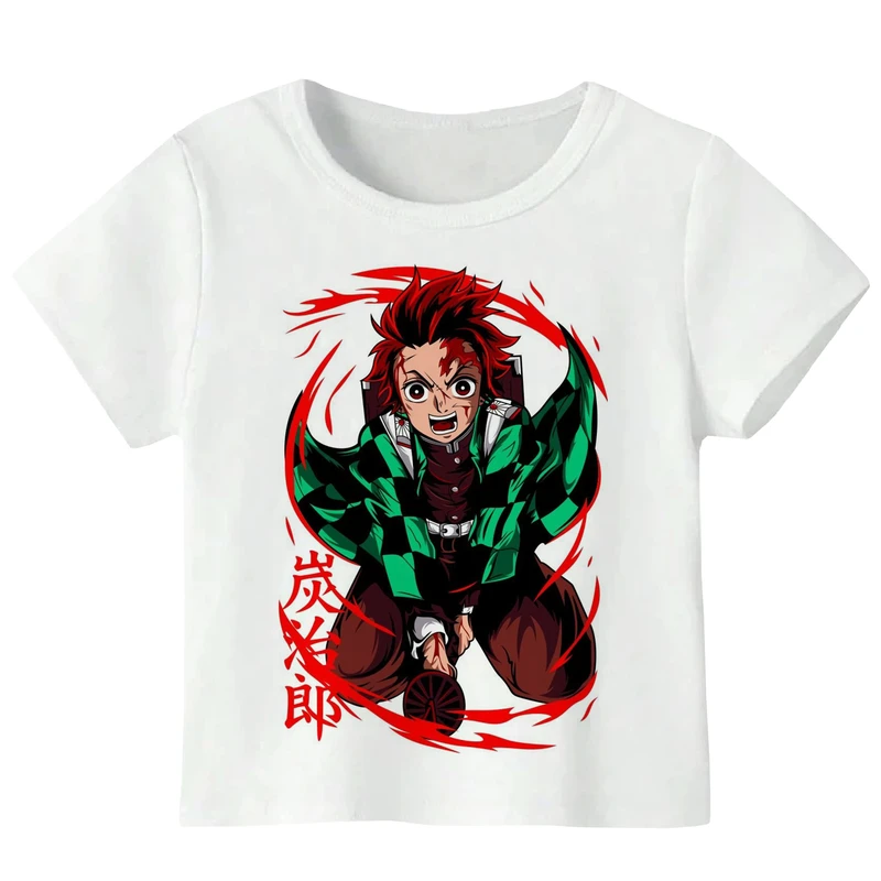 تی شرت آستین کوتاه پسرانه مدل انیمه WS81