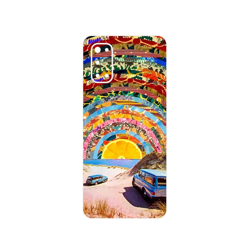 برچسب پوششی ماهوت مدل Collage of Orange Sky مناسب برای گوشی موبایل ریلمی 7 Pro