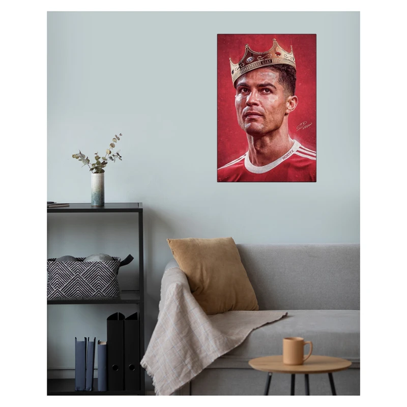 پوستر گوفی مدل فوتبالیست کیریستیانو رونالدو طرح CR7 Cristiano Ronaldo کد CRWN45