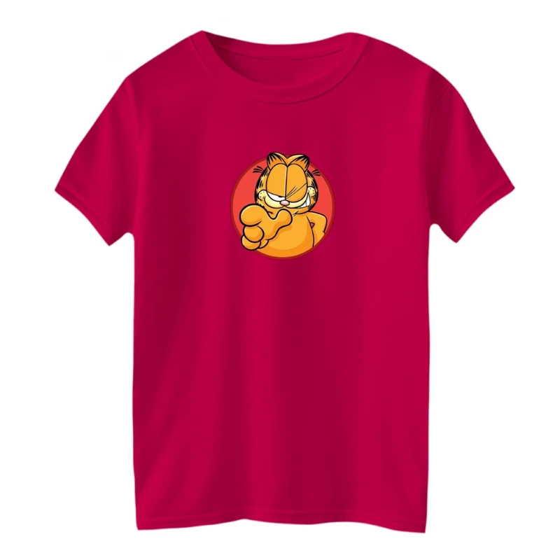 تی شرت آستین کوتاه بچگانه مدل گارفیلد کد 02