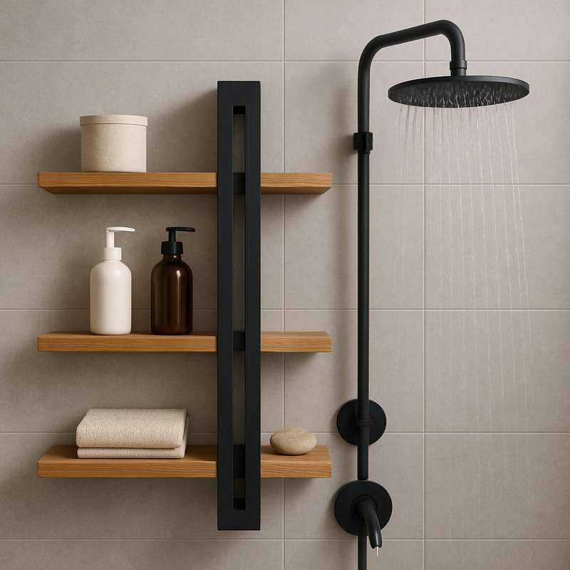 شلف دیواری سایا کابینت مدل S106