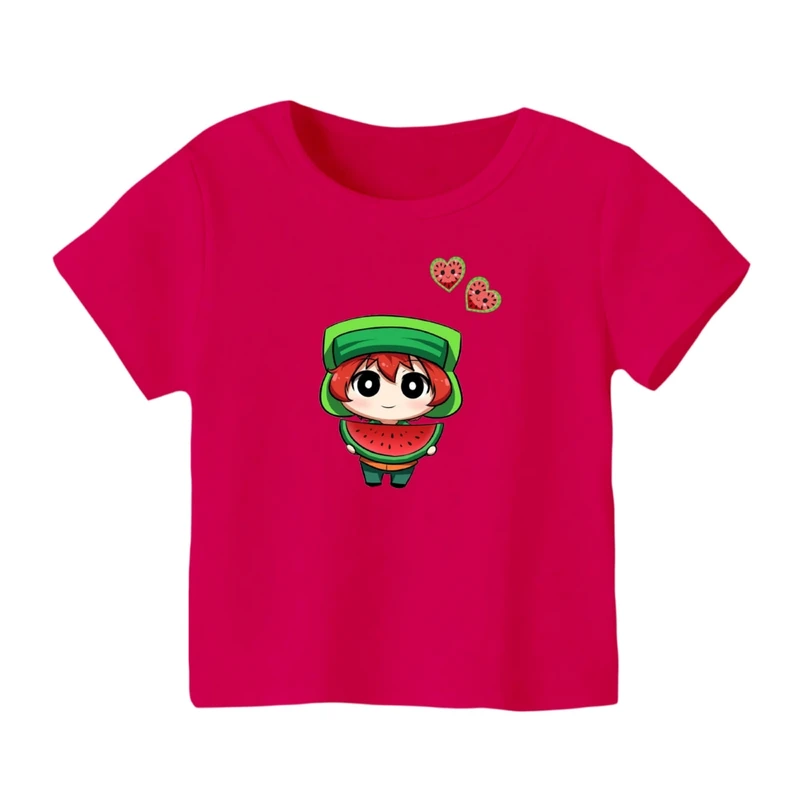 تی شرت آستین کوتاه بچگانه مدل دخترک یلدایی کد 3