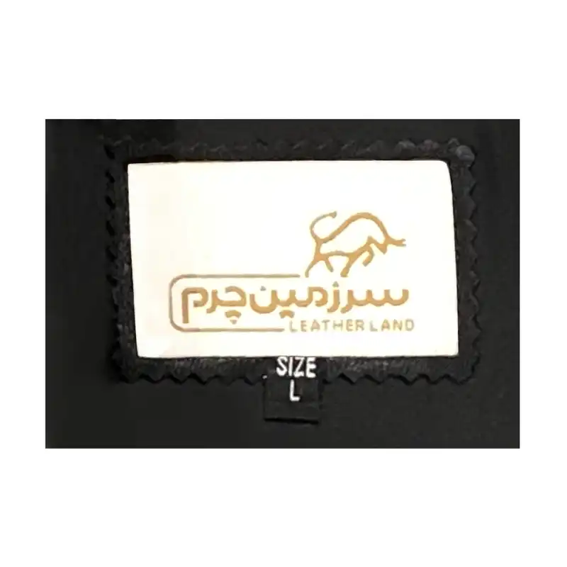 کت چرم مردانه سرزمین چرم مدل دنیل کد 151041