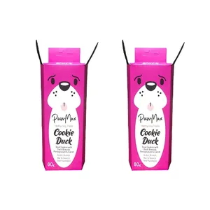 بیسکویت تشویقی سگ پاومکس مدل Duck وزن 80 گرم بسته 2 عددی