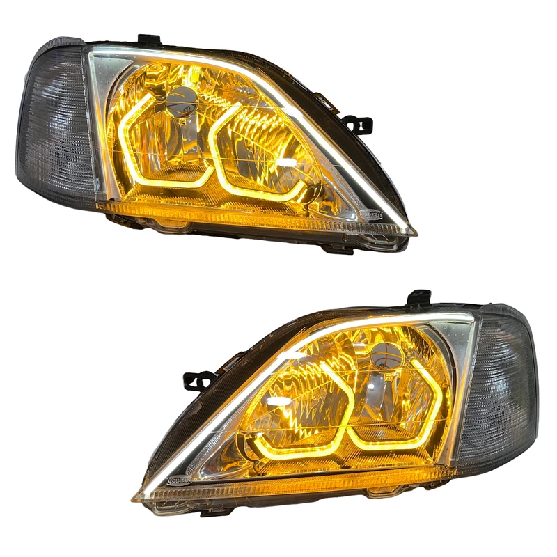 چراغ جلو خودرو مدل هگزا مناسب برای L90 بسته 2 عددی