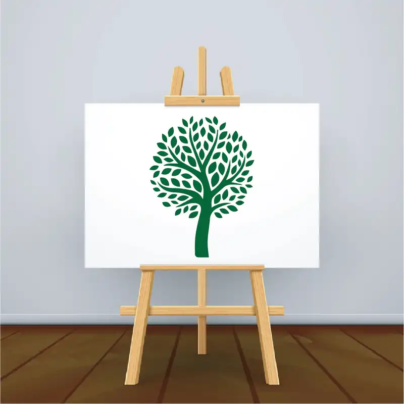 شابلون طرح درخت 4 کد 30cm