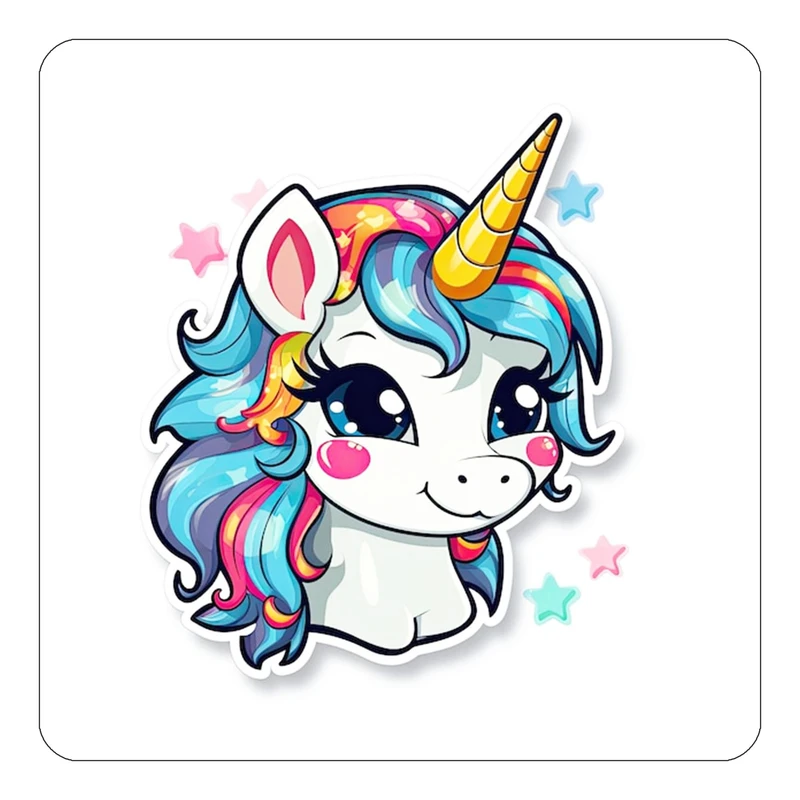 مگنت کاکتی طرح اسب تک شاخ و یونیکورن مدل mp30525