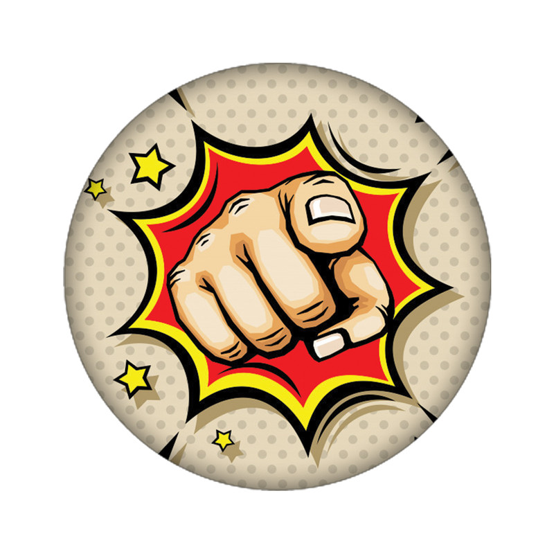 استیکر تزئینی موبایل مدل دست کد 3385