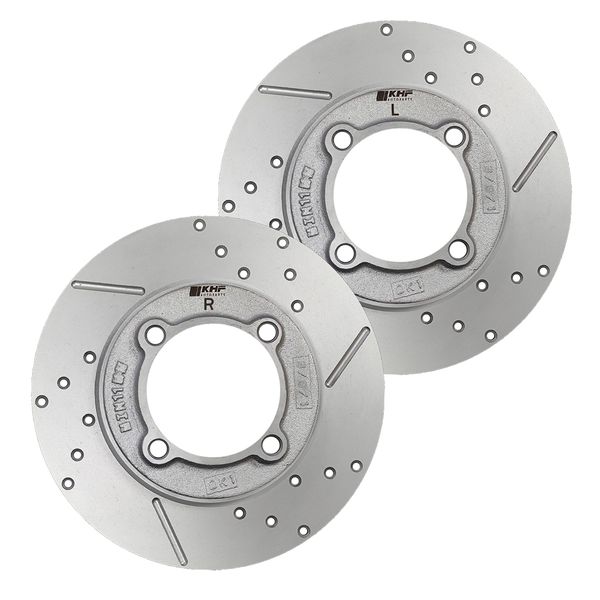 دیسک ترمز کی اچ اف مدل 131 مناسب برای پراید بسته 2 عددی