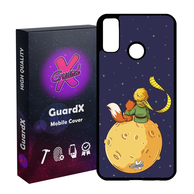 کاور گارد ایکس طرح Little Prince مدل Glass10003 مناسب برای گوشی موبایل هوآوی Y8s