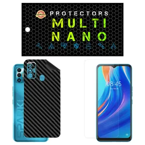 Multi Nano X-SFC Screen Protector For Tecno Spark 7 with back skin