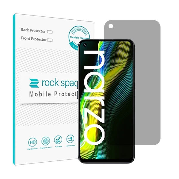 محافظ صفحه نمایش پرایوسی راک اسپیس مدل HyPRV مناسب برای گوشی موبایل ریلمی Narzo 50