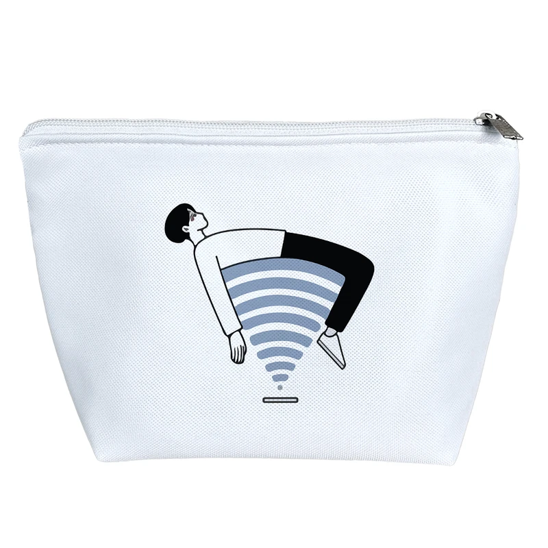 کیف لوازم آرایش دخترانه خندالو مدل وای فای کد 8682