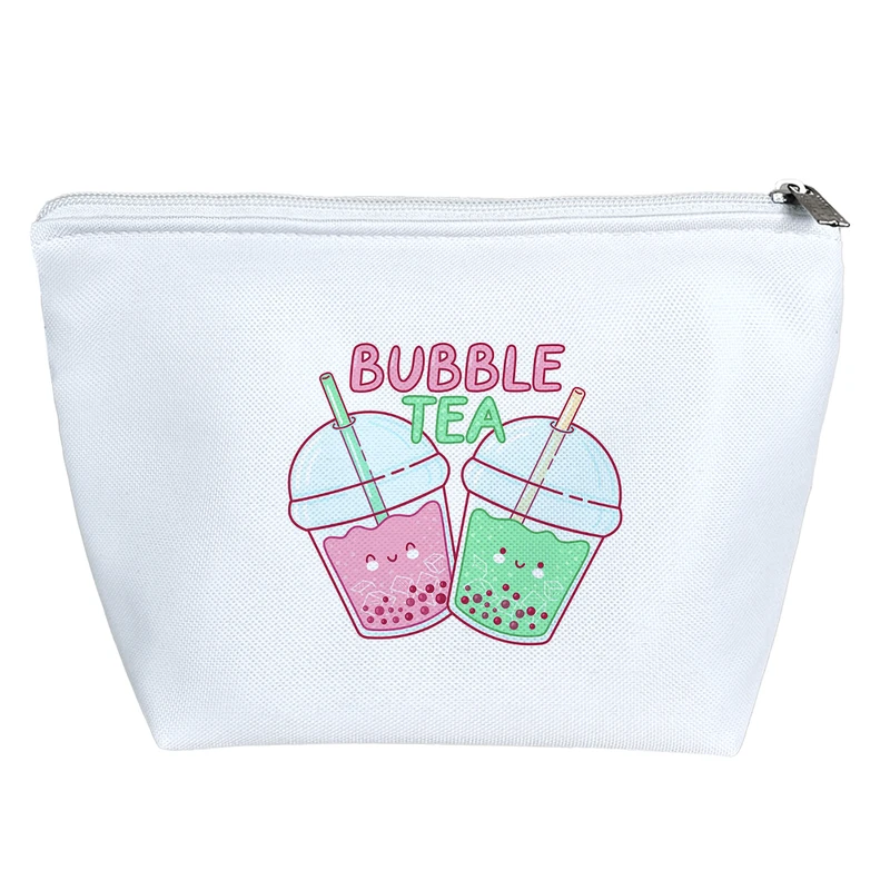 کیف لوازم آرایش دخترانه خندالو مدل Bubble Tea کد H1349