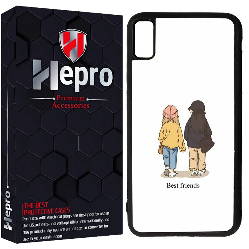 کاور هپرو طرح فانتزی مدل TPU مناسب برای گوشی موبایل اپل IPHONE X / XS