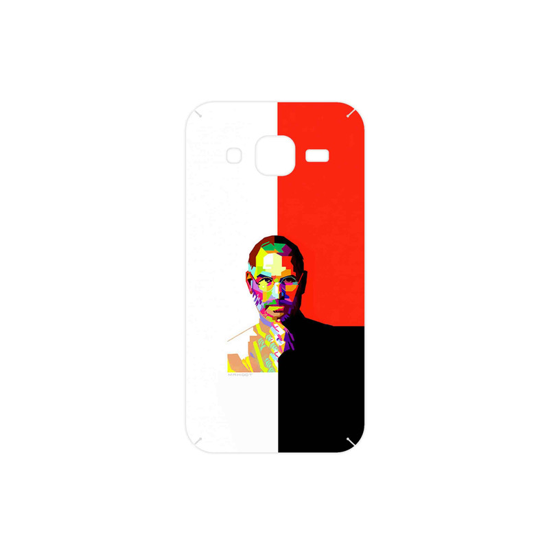 برچسب پوششی ماهوت مدل Collage of Steve Jobs 1 مناسب برای گوشی موبایل سامسونگ Galaxy Core Prime