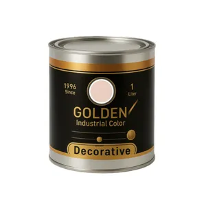 رنگ گلبهی نیمه براق روغنی تات کد 1010-y60r حجم 1 لیتر