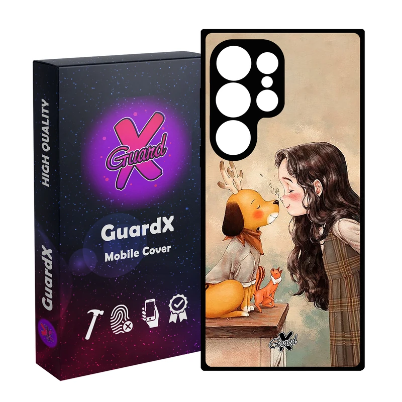 کاور گارد ایکس طرح Girl مدل 10323 مناسب برای گوشی موبایل سامسونگ Galaxy S25 Ultra