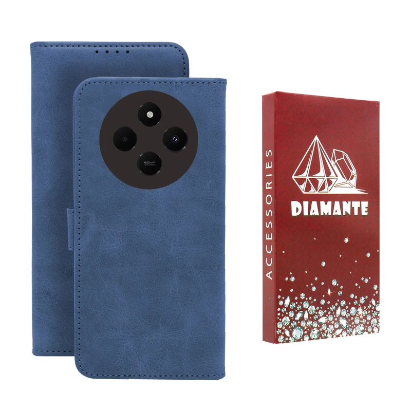 کیف کلاسوری دیامانته مدل Bors Ros مناسب برای گوشی موبایل شیائومی Redmi A4