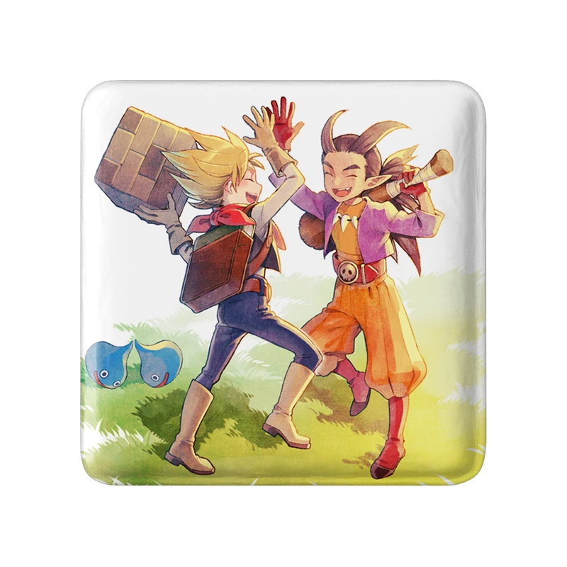 پیکسل خندالو طرح بازی دراگون کوئست (Dragon Quest) مدل مربعی کد 35239