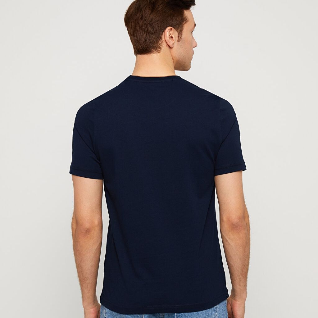 تی شرت آستین کوتاه مردانه ال سی وایکیکی مدل OCEAN SAILOR -  - 6