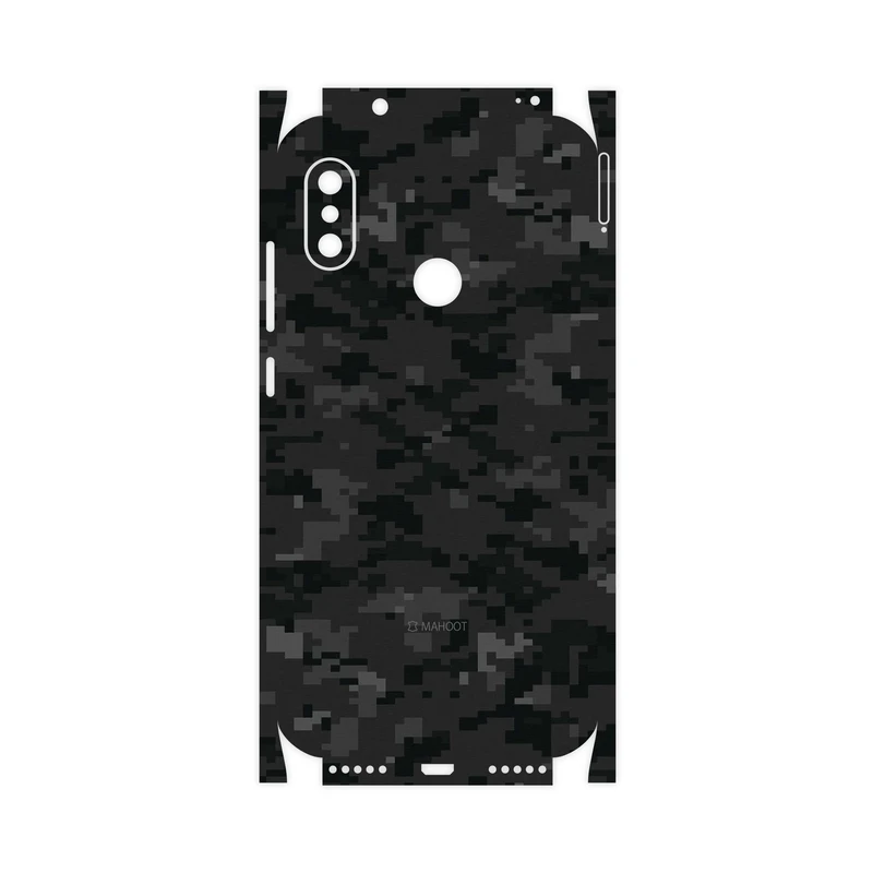 برچسب پوششی ماهوت مدل Night-Army-Pixel-FullSkin مناسب برای گوشی موبایل شیائومی Redmi Note 6 Pro