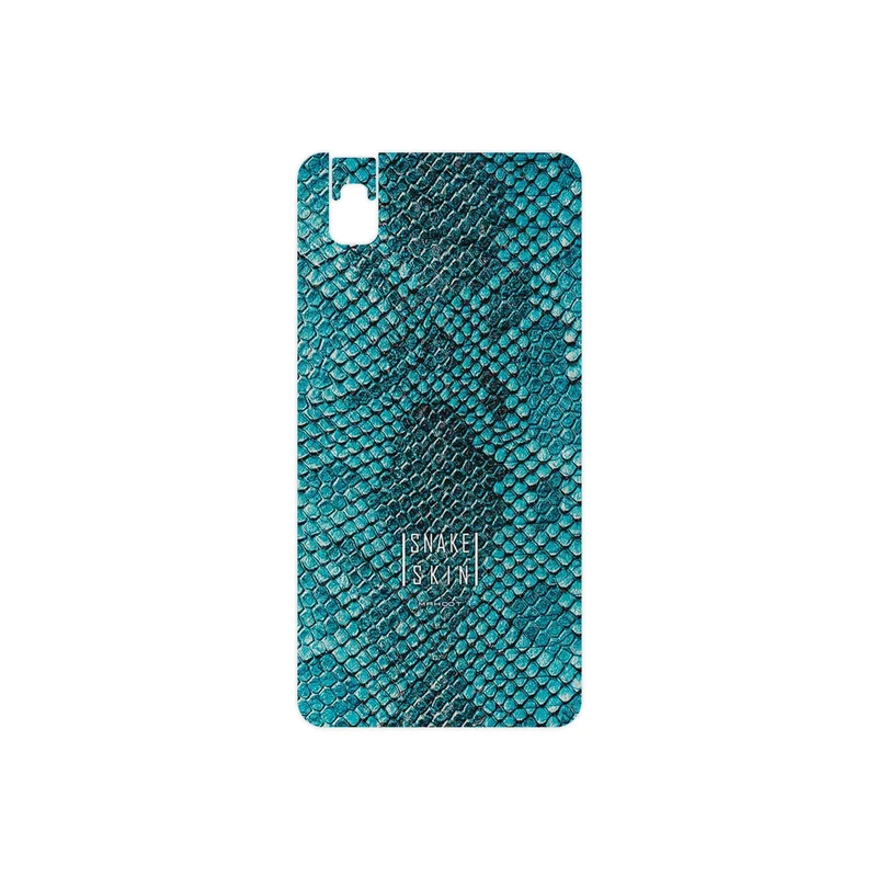 برچسب پوششی ماهوت مدل Blue Snake Skin مناسب برای گوشی موبایل هوآوی Shot X