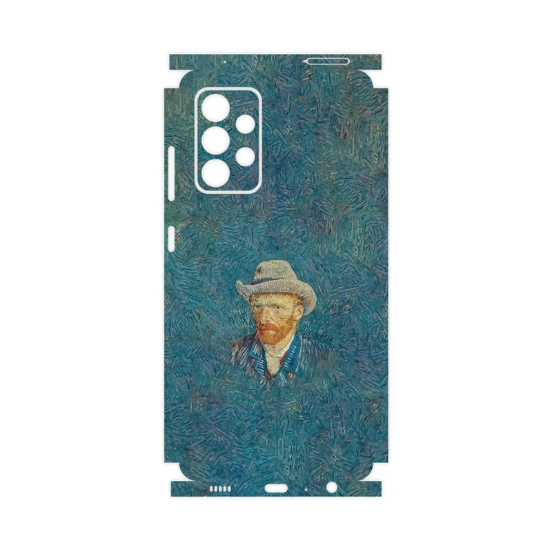 برچسب پوششی ماهوت مدل Self portrait with a gray felt hat-FullSkin مناسب برای گوشی موبایل سامسونگ Galaxy A52 4G