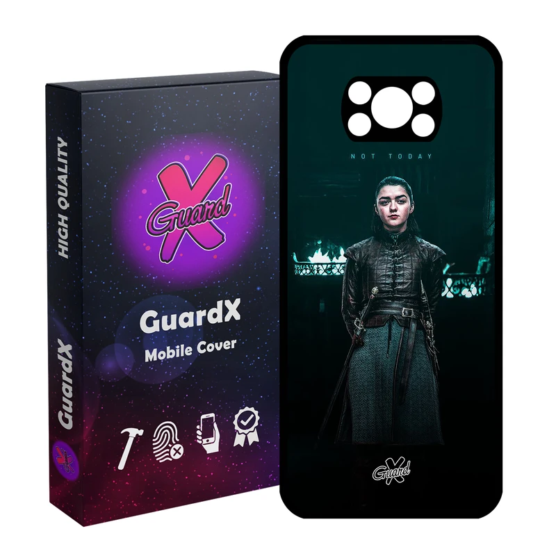 کاور گارد ایکس طرح آریا مدل Glass10421 مناسب برای گوشی موبایل شیائومی Poco X3 NFC/Poco X3/Poco X3 Pro