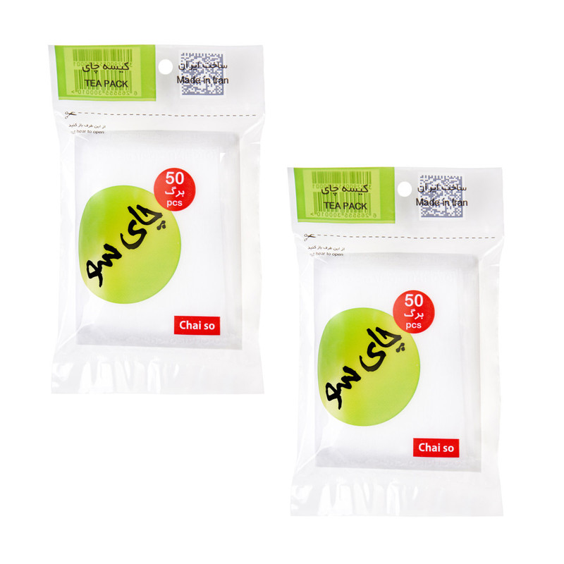 فیلتر چای چای سو کد 0bz دو بسته 50عددی