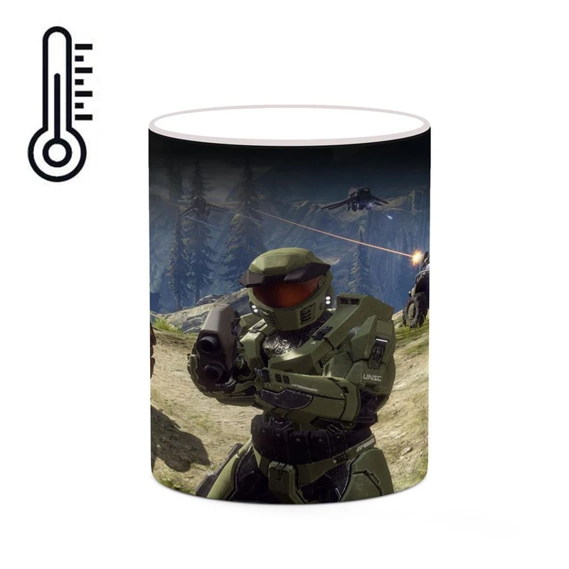 ماگ حرارتی کاکتی مدل بازی هالو Haloː Combat Evolved کد mgh29051