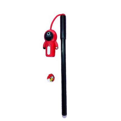 روان نویس مدل اسکویید گیم چراغ دار به همراه پاک کن