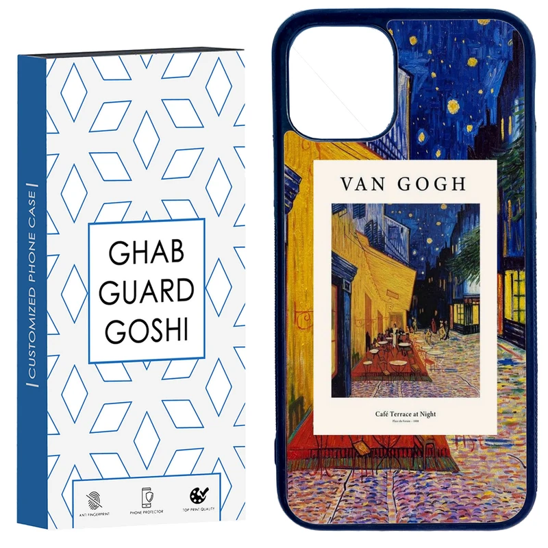 کاور قاب گارد گوشی طرح ونگوگ کد TPU-039 مناسب برای گوشی موبایل اپل Iphone 11 PRO