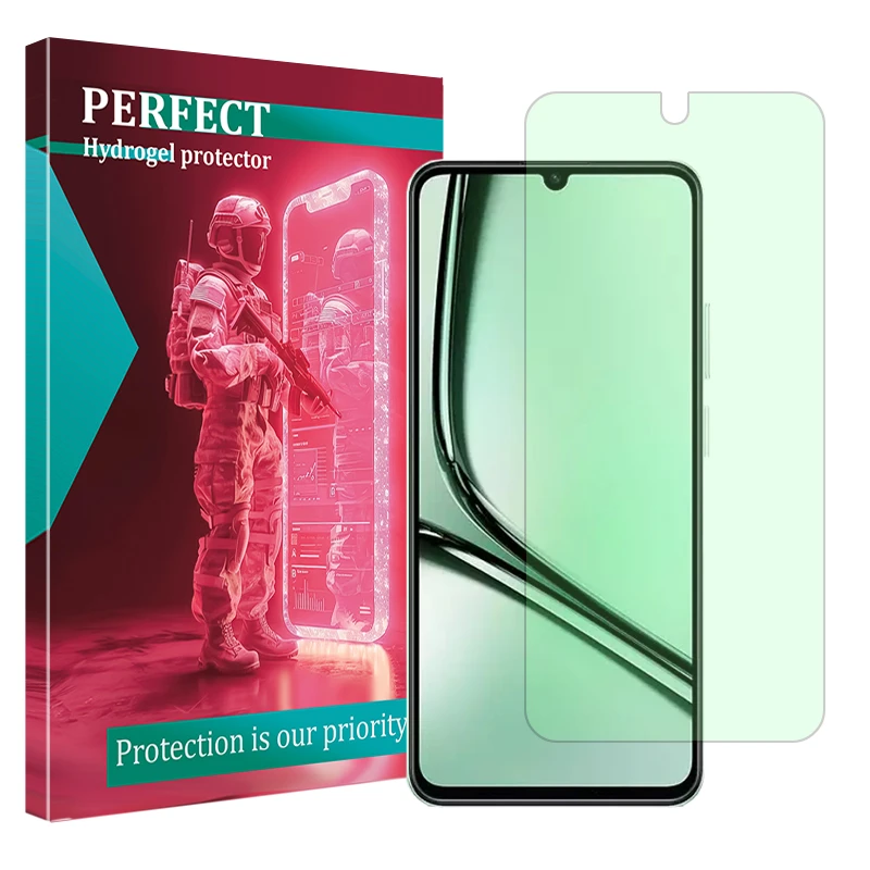 محافظ صفحه نمایش گرین لایت پرفکت مدل Eye Care مناسب برای گوشی موبایل ریلمی Note 60X