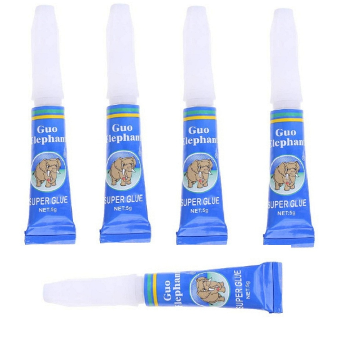 چسب پلنت آکواریوم مدل  SUPER GLUE وزن 4 گرم بسته 5 عددی