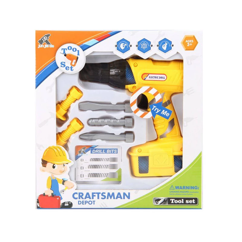 ست اسباب بازی ابزار مدل depot همراه دریل کد 6122