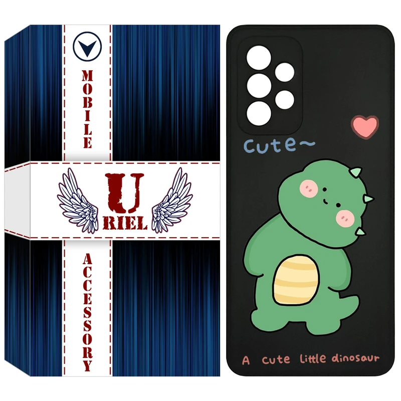 کاور یوریل مدل KSH کد 3 طرح دایناسور مناسب برای گوشی موبایل سامسونگ Galaxy A72