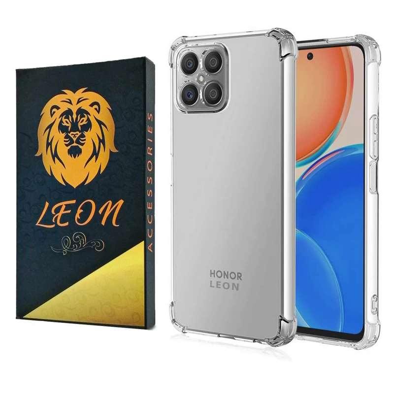 کاور لئون مدل shiny مناسب برای گوشی موبایل آنر X8 4G