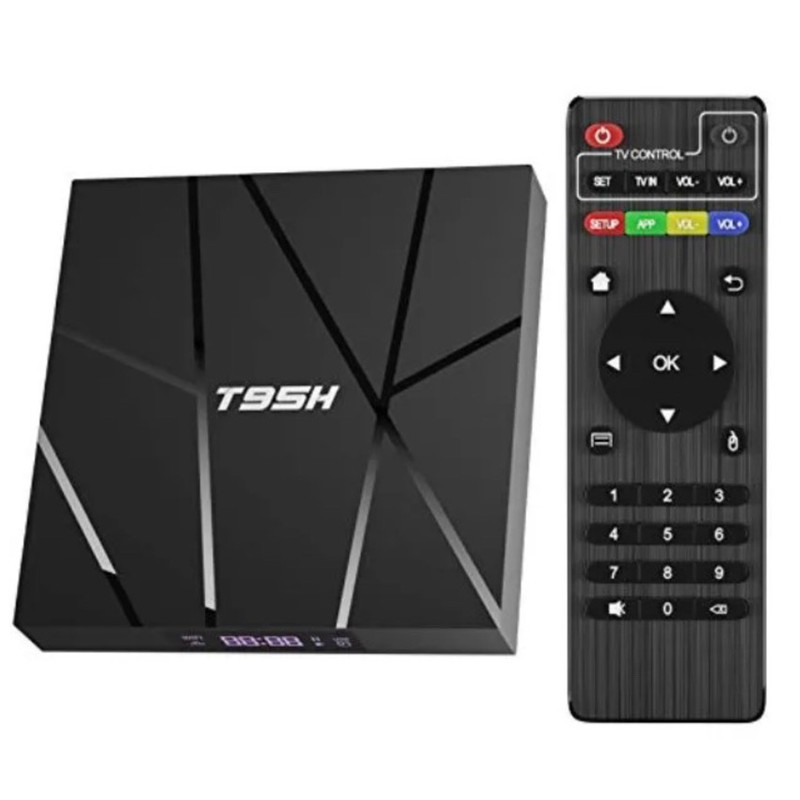 اندروید باکس تی ناینتی فایو مدل H 64/4GB به همراه کیبورد بی سیم اندروید باکس تی ناینتی فایو مدل H 64/4GB به همراه کیبورد بی سیم