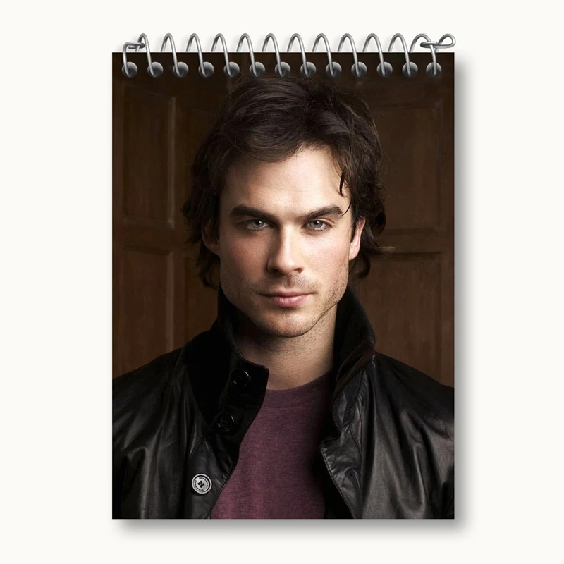 دفتر یادداشت 50 برگ خندالو مدل دیمون خاطرات یک خون آشام The Vampire Diaries کد 20250