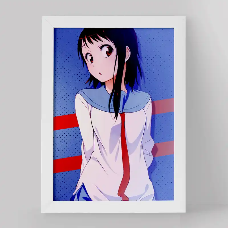 تابلو خندالو مدل اونودرا انیمه عشق دروغین کد 17165